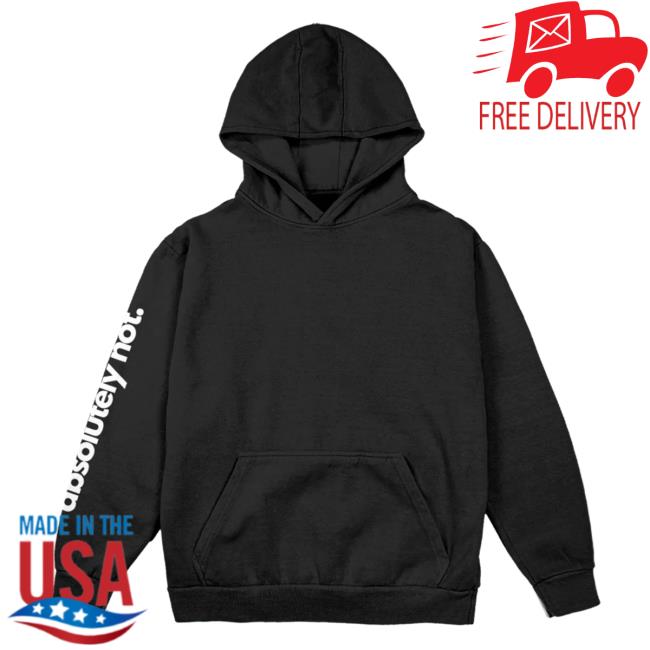 Official Fanjoy Merch Elyse Myers Absolutely Not Black Sweaters