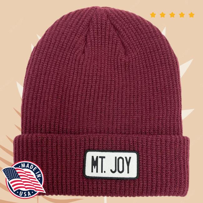 Official Mt Joy Merch Store Mt Joy Mt. Joy Patch Beanie Cap Mtjoy Apparel Clothing Shop