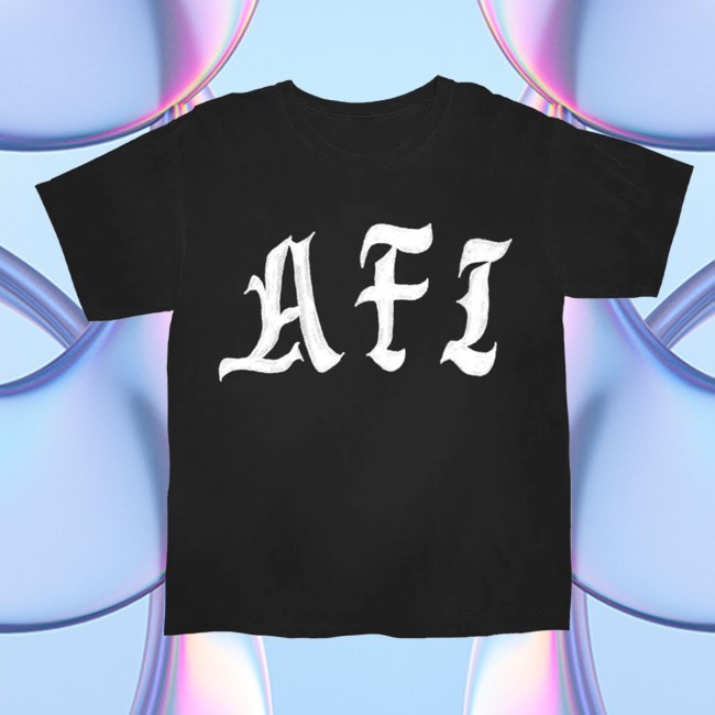 AFI Logo Black Shirt - Official AFI Store