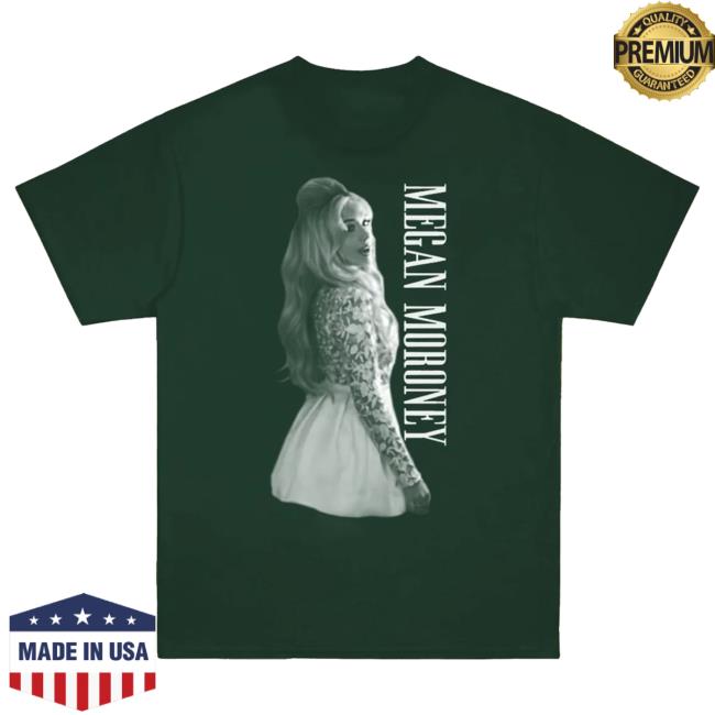 Official Megan Moroney Merch Store Green Face Top Shirt MeganMoroney Shop