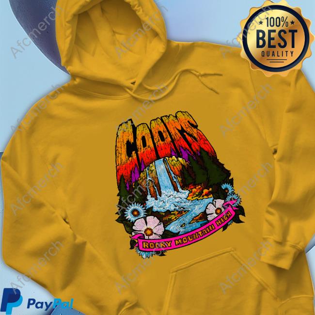 Teddy Ferrari Coors Beer Rocky Mountain High T Shirts Teddy Ferrari Coors Beer Rocky Mountain High Tee Shirt