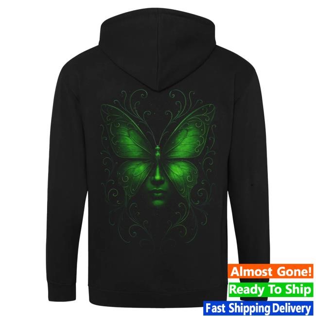 Official Backstage Rock Shop Nightwish Look Deep Earthy Deep, Zip Pullover Hoodie
