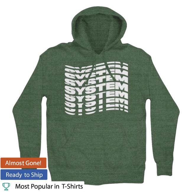 Official System Of A Down Clothing Merch Store Shop System Of A Down System Wave Pull Over Hoodie SystemOfADown