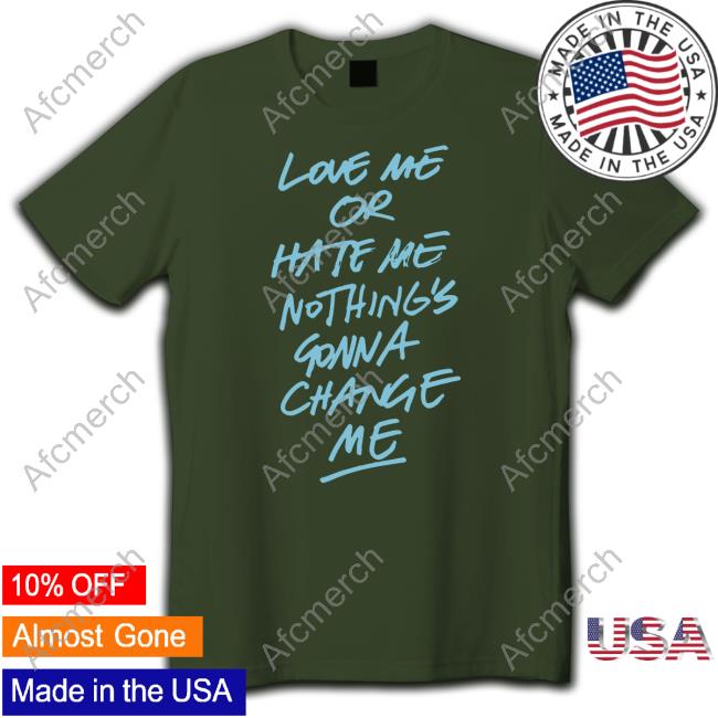 Anne Marie Love Me Or Hate Me Nothing's Gonna Change Me TankTop