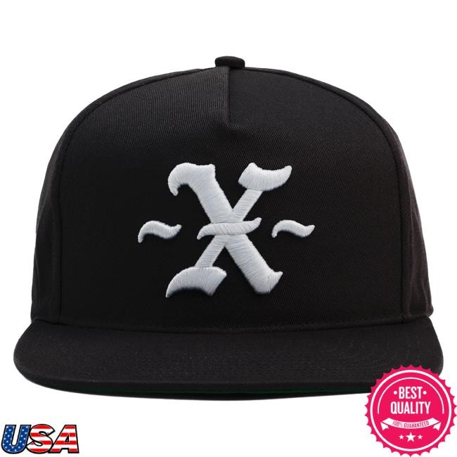Official Born X Raised Merch Store Shop With The Xtras Snapback Hat: Black BornxRaised