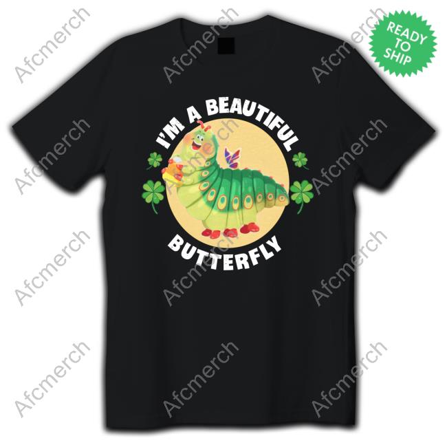 Official Heimlich I'm A Beautiful Butterfly T Shirt