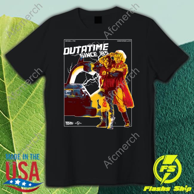 Back To The Future Doc And Marty Outatime Since 85 Tank
