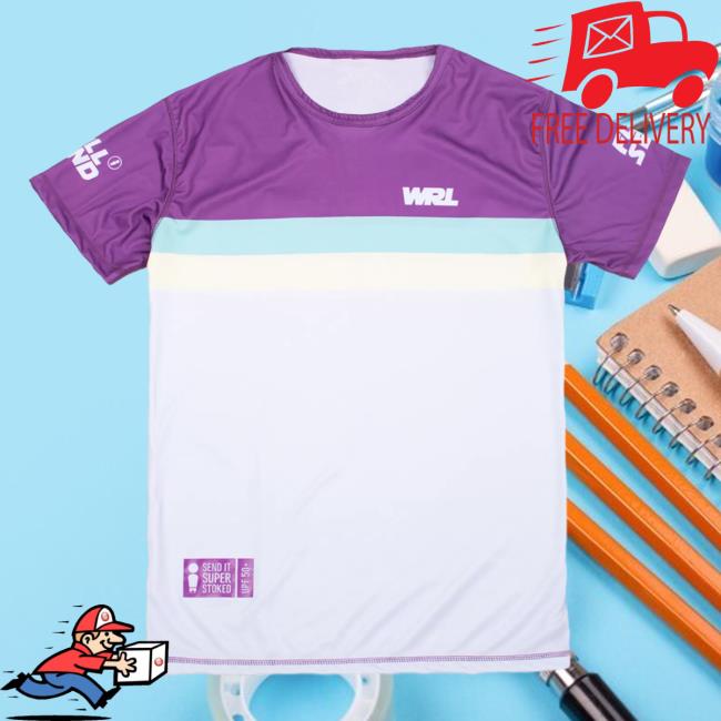 Official We Ride Local x Fullsend Retro Rash Vest Shirt New