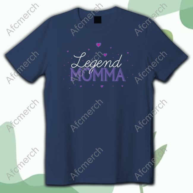 Official Legend Momma Black Tshirt