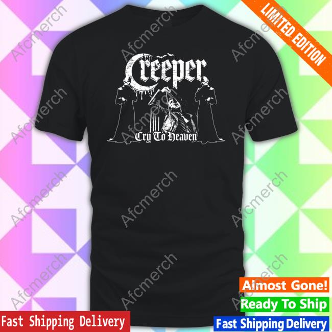 Official Rock Sound Creeper Cry To Heaven Shirt