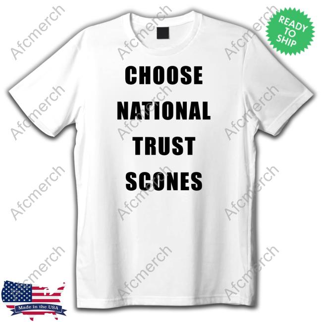 Choose National Trust Scones T-Shirts