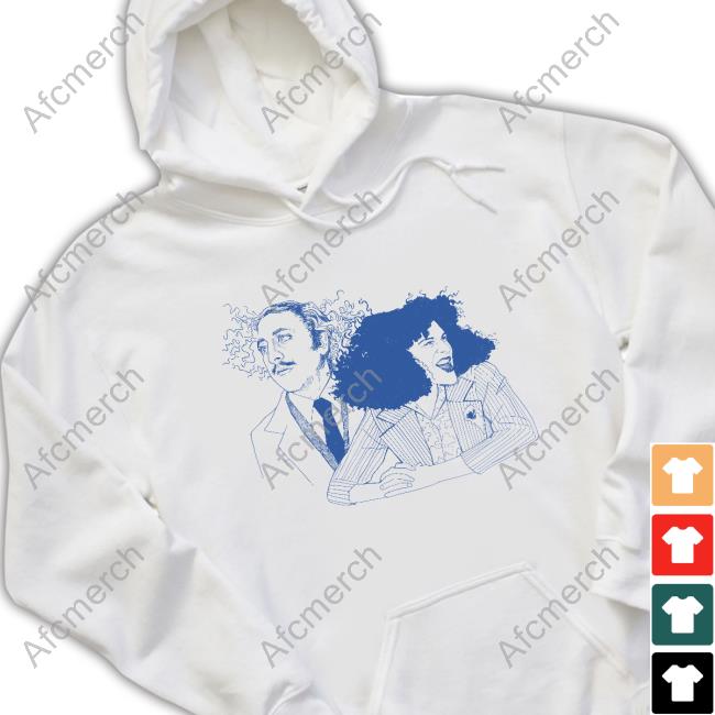 Pedro Pascal Gene Wilder And Gilda Radner Crewneck Sweatshirt