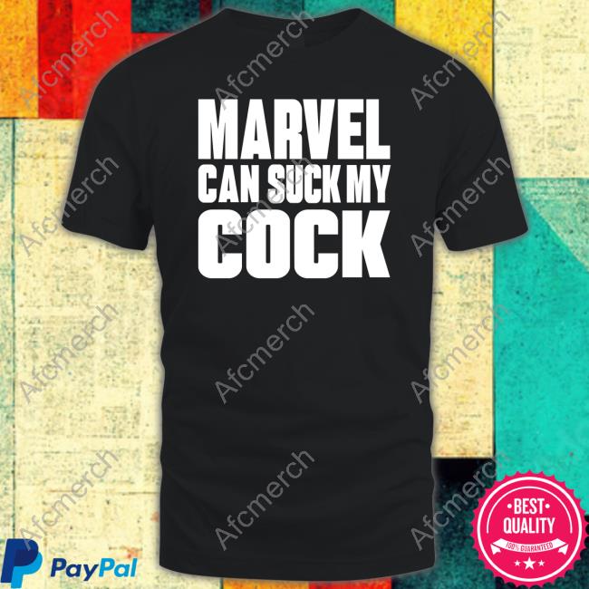 Official Marvel Can Suck My Cock Shirt