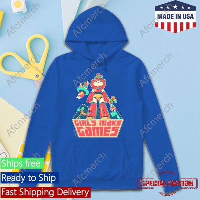 Official Castpixel Merch Girls Make Games T Shirts Castpixel Merch Girls Make Games Long Sleeve Shirt
