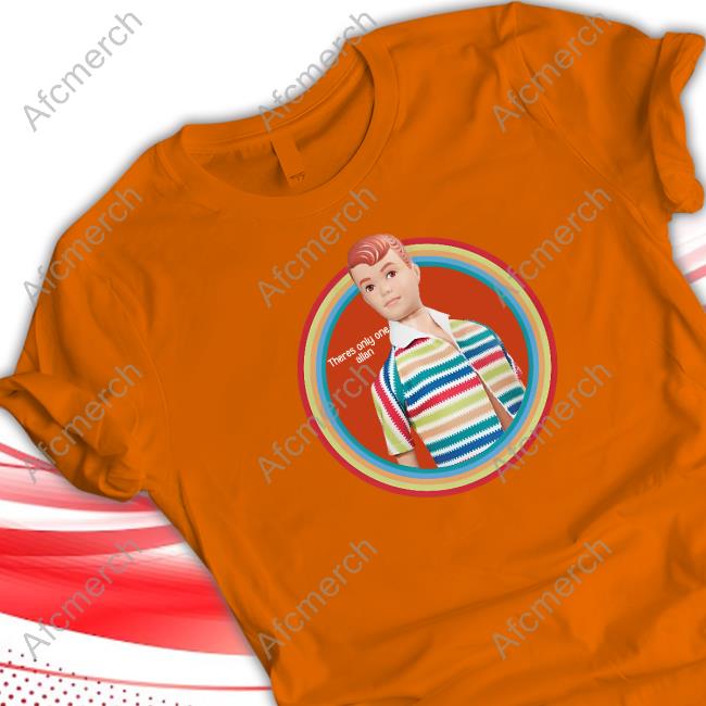 Official Theres Only One Allan Shirt Sitcomabed