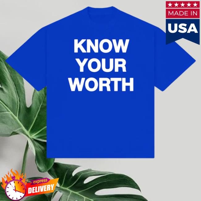 Official Selah Clothing Know Your Worth Heavy Hoodie