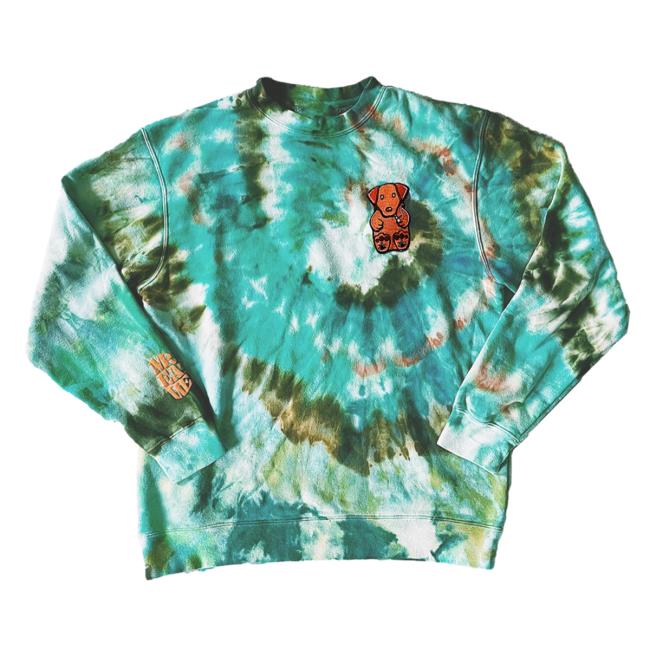 Official Mr Eatwell Clothing Fredible Hoodies In Weed Colors Ice Tie Dye Mreatwell