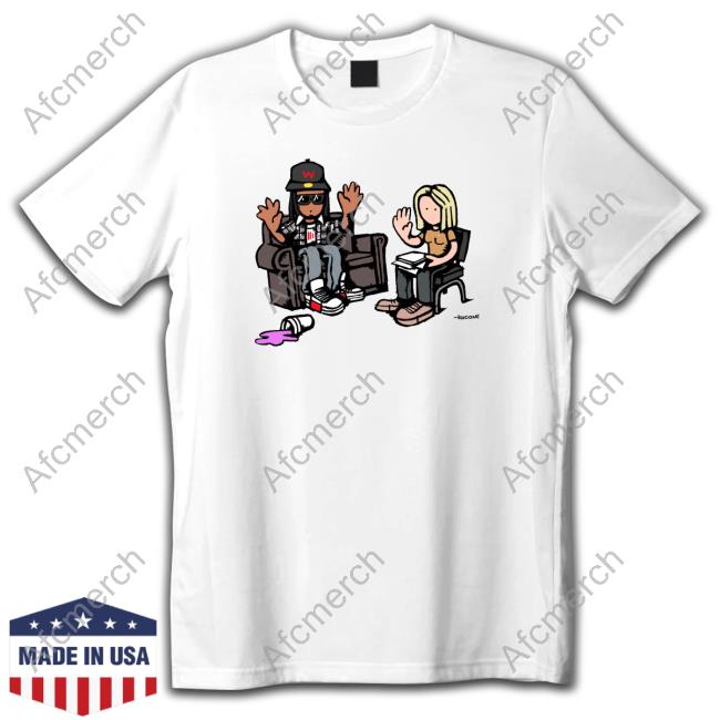 Official Kodone Lil Wayne Spilled Cup During An Interview Tee Shirt