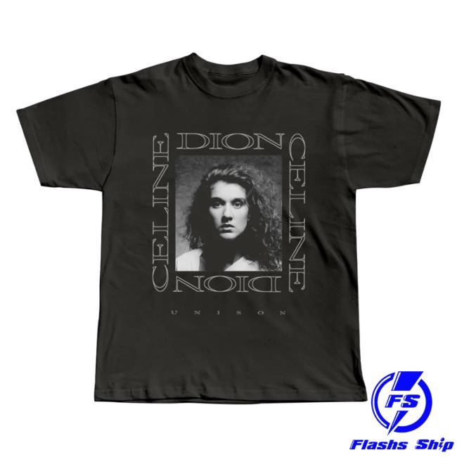 1990 Unison Album Art New Shirt Celine Dion