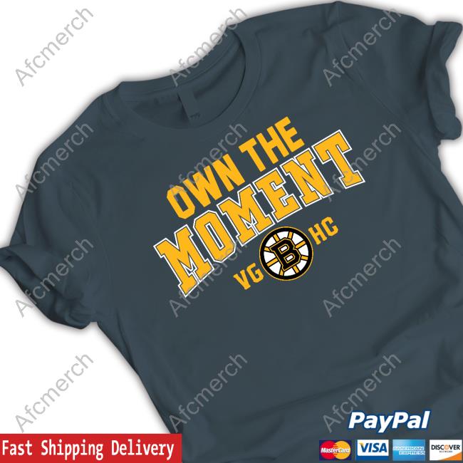 Boston Bruins Own The Moment Vghc Violent Gentlemen Ty Anderson Shirt Boston Bruins Own The Moment Vghc T Shirts