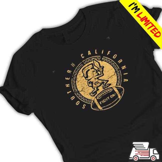 Vintage Regional Usc Trojans Fight On T Shirt Black Unisex By 47 Brand Shirt