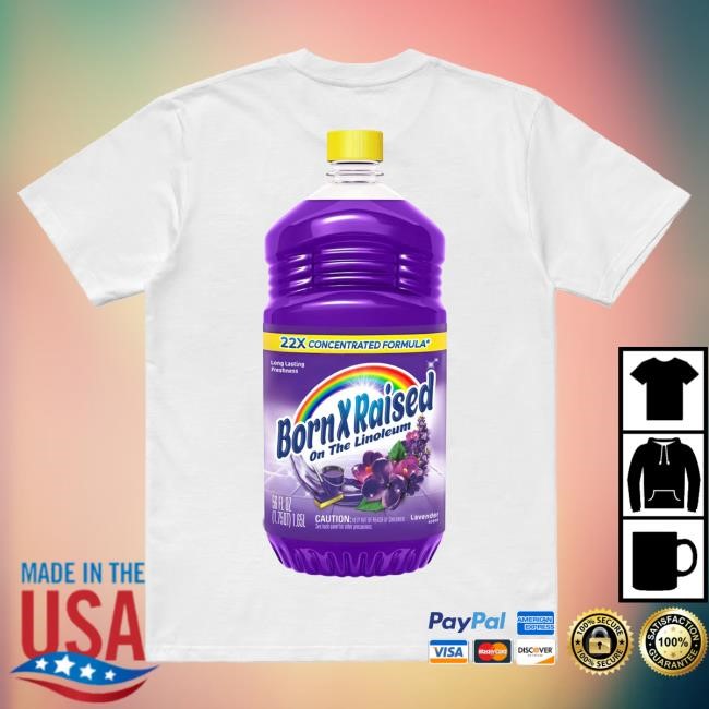 Official Born X Raised Merch Store Shop Sunday Special Attractive Shirt: Black BornxRaised