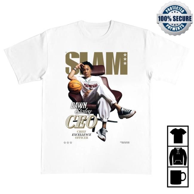 Official Slam Goods Slam Cover New Shirt - Dawn Staley (Slam 250)