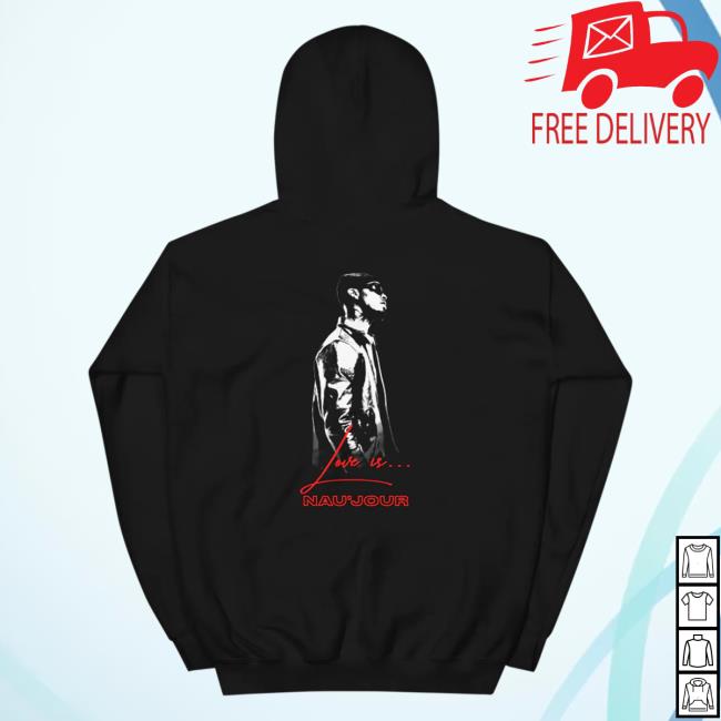 Official Toosii Merch Store Toosii Love Is ___ Sweatshirts (Black/Red) Toosii Apparel Clothing Shop Toosii2x