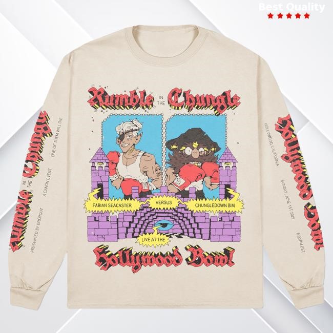 Dropout TV Rumble In The Chungle T-Shirt Graphic Streetwear