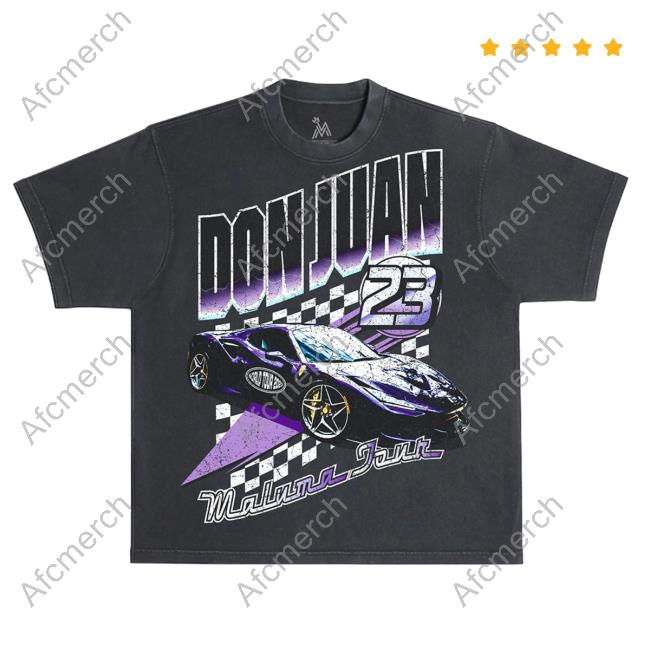 Maluma Merch Don Juan Racecar Hoodie
