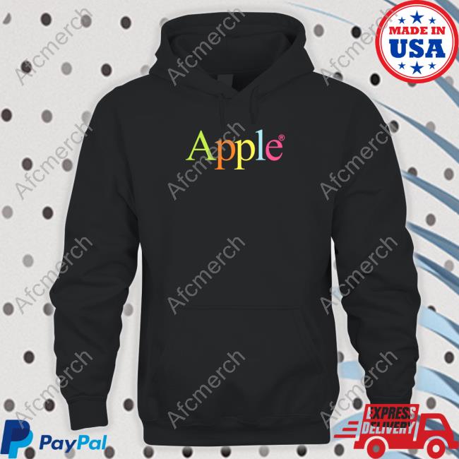 Original Apple Black TShirts Canoopsy