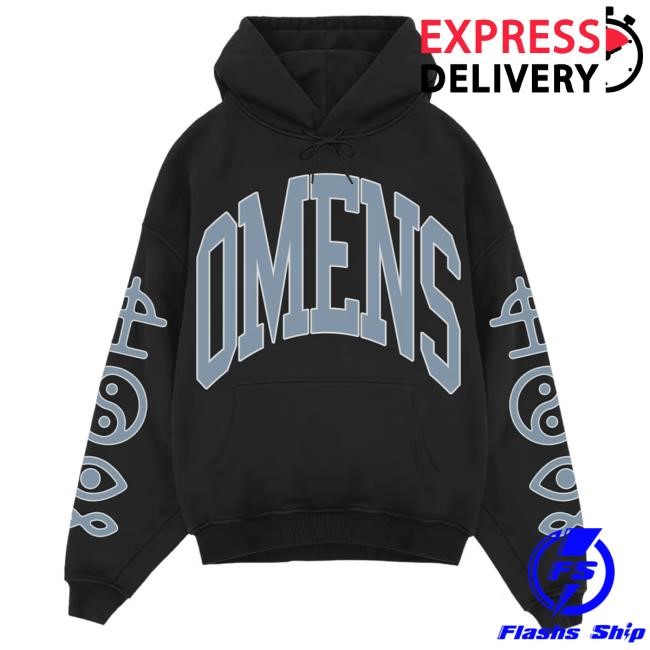 Official Bad Omens Merch Store Bad Omens Ice Varsity Hoody BadOmens