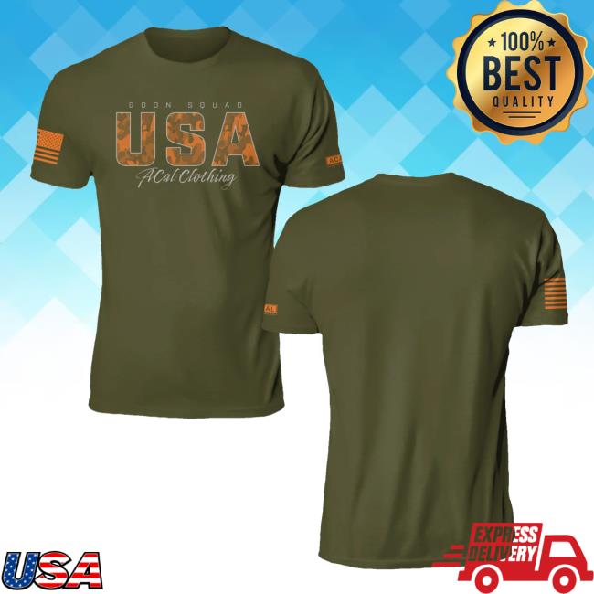 Official Acal Clothing Shop Merch Camo Gs Usa Shirt New