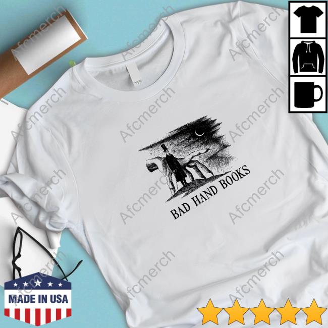 Official Bad Hand Books Tee Shirt