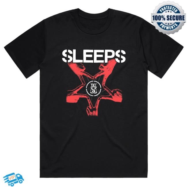 While She Sleeps Self Hell Pentagram Short Sleeve Shirt – Sleeps Brothers