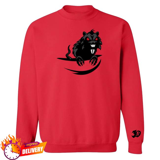 Official Icp Merch Clothing Store Insane Clown Posse Flip The Rat Red Crew