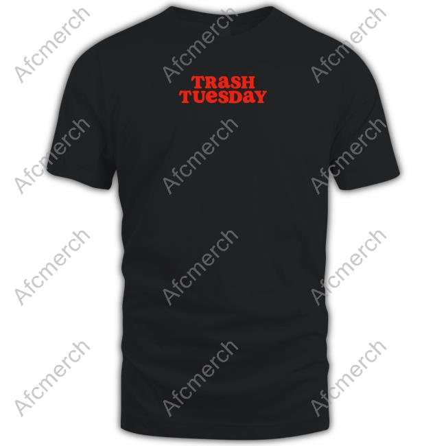 Trash Tuesday Merch Logo Sweatshirt Itstrashtuesday