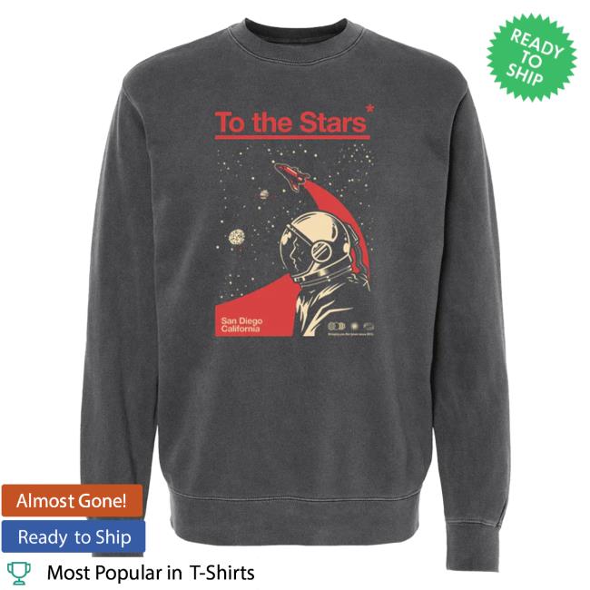 Official To The Stars Store Clothing Shop Store Suit-Up Midweight Sweatshirts Pigment Black