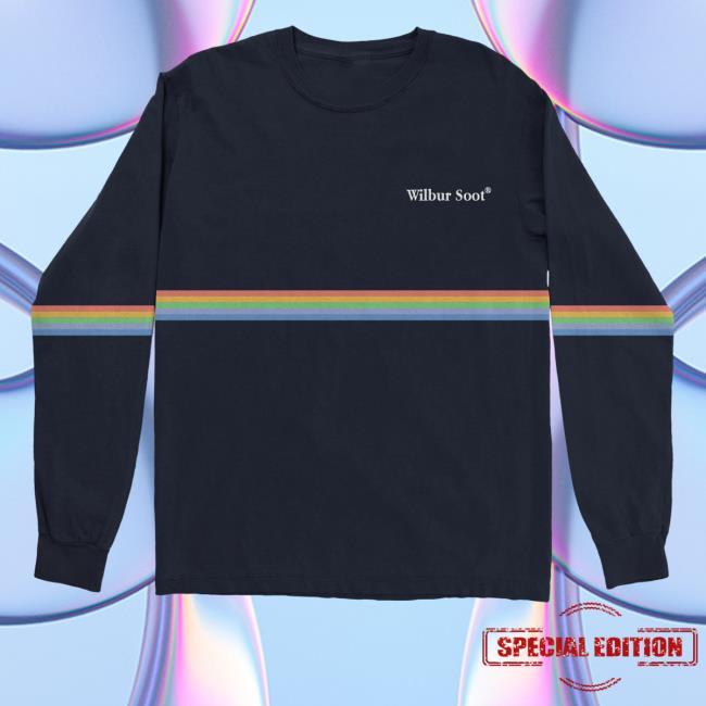 Retro Stripe Wilbur Soot Hooded Sweatshirt