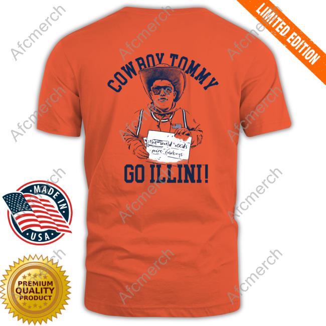 Cowboy Tommy Back Sides Tshirt