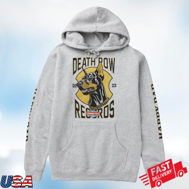 Official Happy Dad Hard Seltzer Clothing Store Shop Happy Dad X Death Row Dogg Chain Crewneck White HappyDad Merch