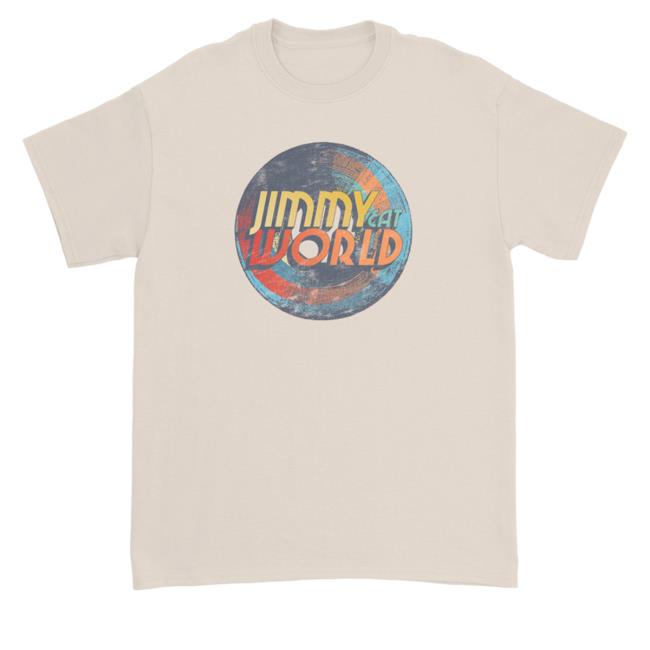 Jimmy Eat World Merch Vintage Record Logo Long Sleeve T Shirt