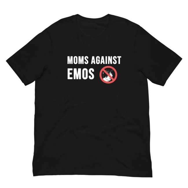 Jake Merch: No Name Moms against emos Shirt
