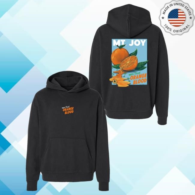 Official Mt Joy Merch Store Mt Joy Orange Blood Sweatshirts Mt Joy Apparel Clothing Shop MtJoy