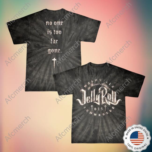 Official Jelly Roll Clothing Shop Merch Logo Tie Dye Shirt 2023 Jellyroll615 Store