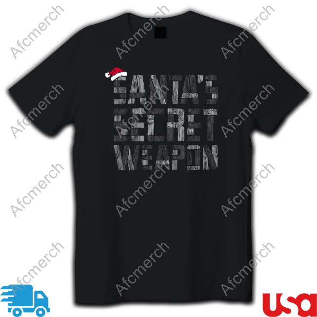 Mr. Build It Merch Santa's Secret Weapon Long Sleeve Shirt