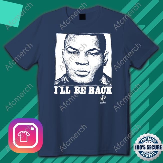 Travis Barker Free Mike Tyson I'll Be Back 1993 Shirt