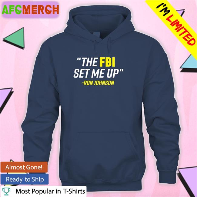 Ron Johnson The FBI Set Me Up Tee Shirt Mandela Barnes Merch