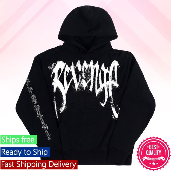 Official Revenge XXXTentacion Apparel Clothing Store Shop Revenge ST. Michael Crewneck XXX Tentacion Merch