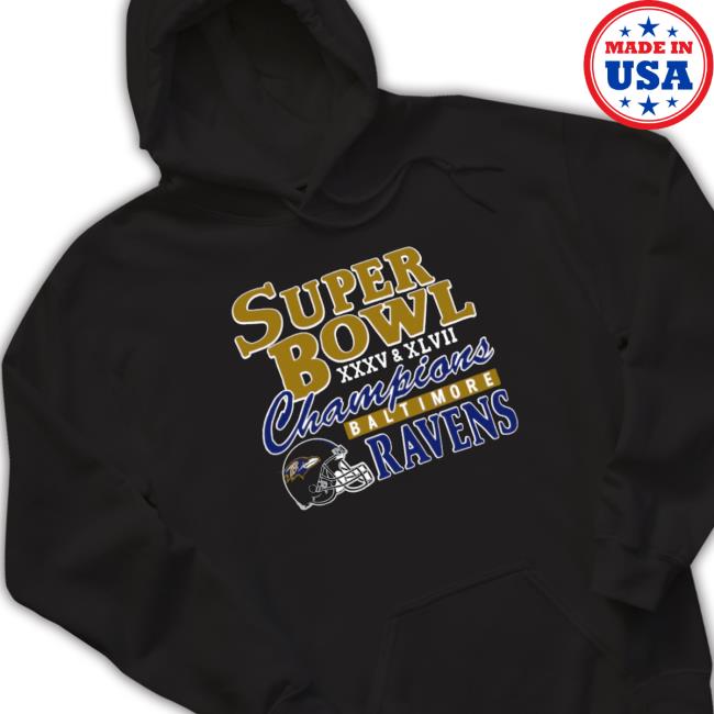 Official Baltimore Ravens Super Bowl Champions Tee